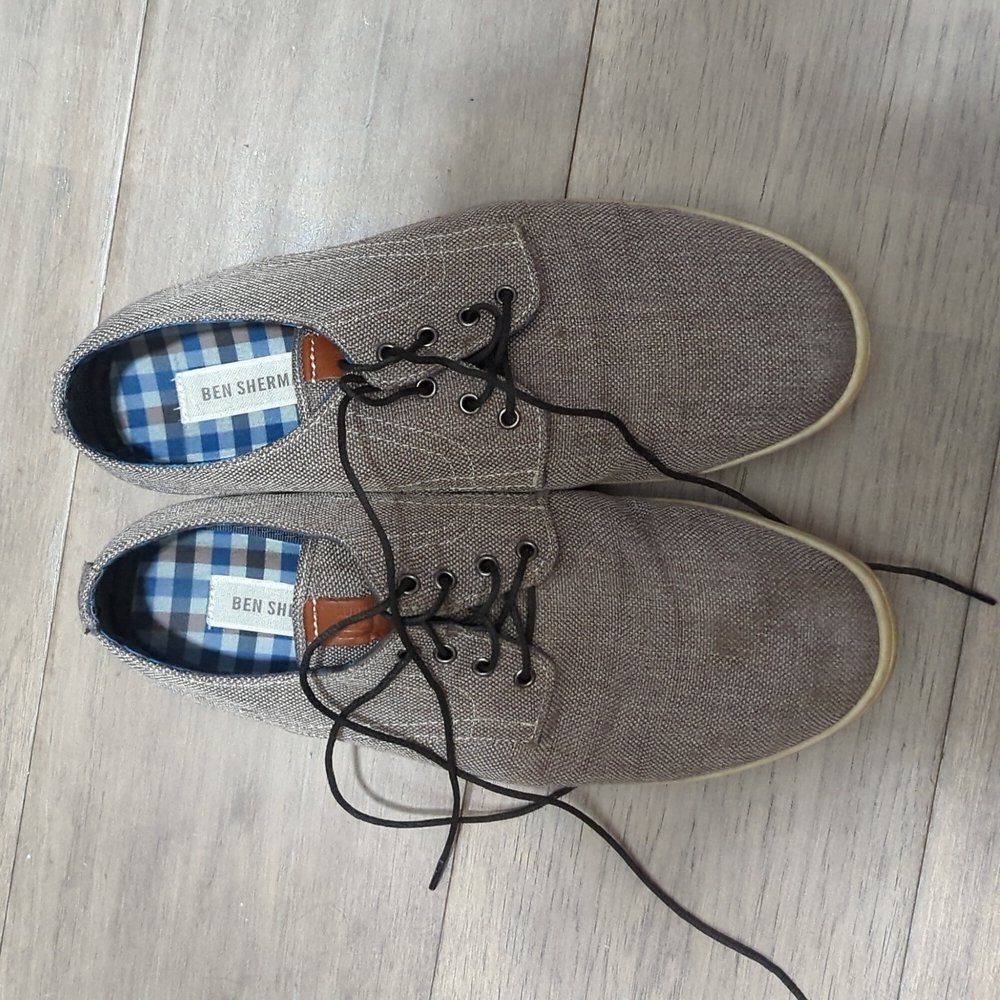 Ben Sherman Size 8 Gray Shoes